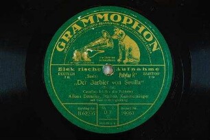 "Der Barbier von Sevilla" : Cavatine: Ich bin das Faktotum / (Rossini)