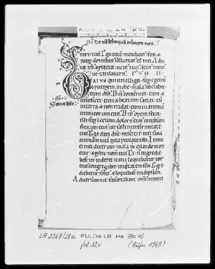 Psalterium cum Canticis — Initiale B (eatus), Folio 32verso
