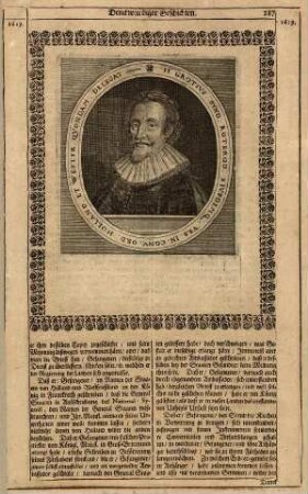 Bildnis von Hugo Grotius (1583-1645)