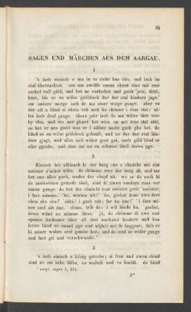 Sagen Und Märchen Aus Dem Aargau.