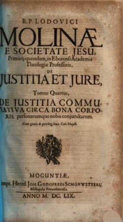 De iustitia & iure : opus in sex tomos divisum, 4