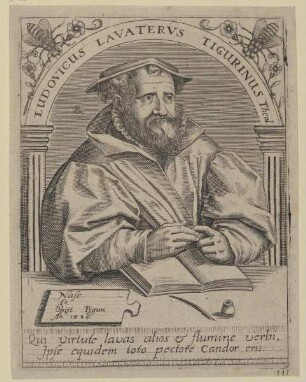 Bildnis des Ludovicus Lavatervs Tigurinus