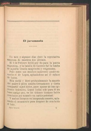 El juramento