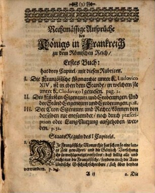 Französische Staats-Reguln