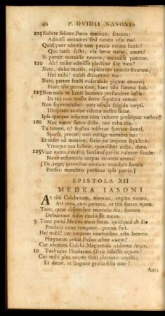 Epistola XII Medea Iasoni