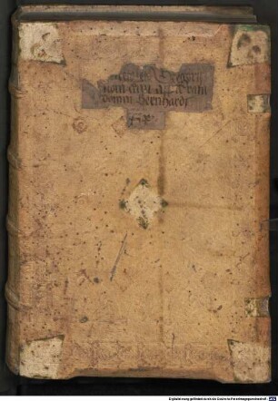 Compilatio noua decretaliu[m] domini Gregorij pape noni : [mit der Glosse von Bernardus Parmensis]