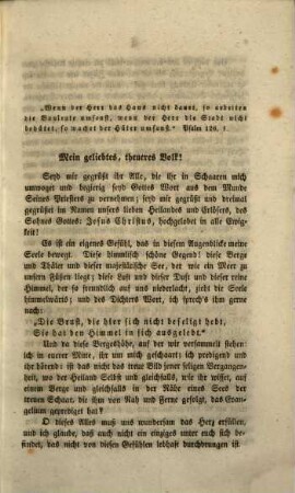 Thun wir recht, wenn wir unerschütterlich an unsrem alten heiligen Glauben festhalten, und müssen wir dieses nicht insbesonders in unsern Tagen thun? : eine Kanzelrede, gehalten auf dem St. Gebhardsberge bei Bregenz am XI. Sonntag nach Pfingsten