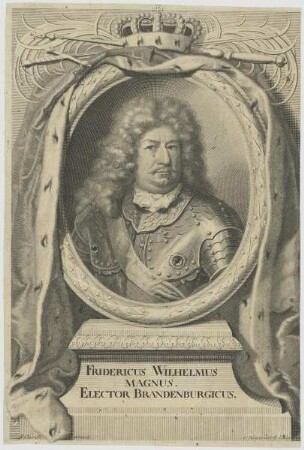 Bildnis des Fridericus Wilhelmus Magnus