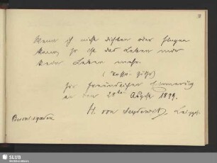 Bl. 38. Seydewitz, H. von