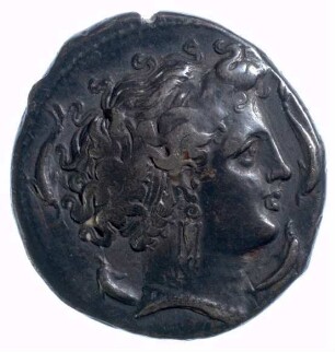Münze, Didrachme, ca. 325 - 241 v. Chr.