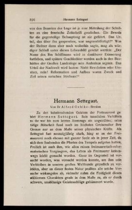 Hermann Settegast.