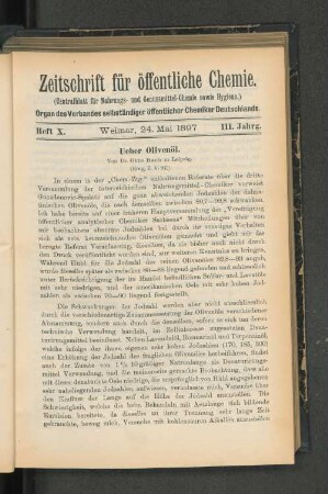 Heft X. Weimar, 24. Mai 1897