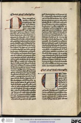 Explicit prologus. Incipit Ysaias propheta.