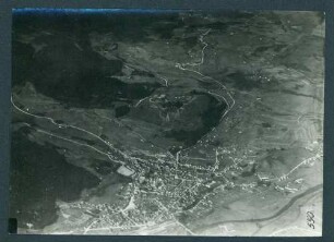 Foto eines Forts westlich von Remiremont (Luftbild)