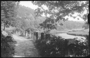 Lunzenau. Mulde zwischen Lunzenau und Göhrener Brücke