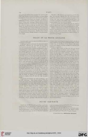 Millte et la presse anglaise