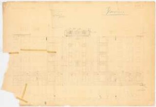 Siedlung Haeselerstraße, Berlin-Charlottenburg: Block 15, Haeselerstraße 7d-17c: Ansicht Innenhof 1:50