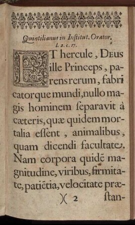 Quintilianus in Institut. Orator.