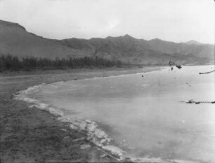 China. Sinkiang (Xinjiang). Takla Makan. Salzsee am Masar-tagh, nördlich des Jarkend-darja