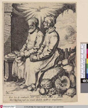 VREEDSAMICH PAER [Das fromme alte Paar; Das alte Ehepaar; Das fromme Ehepaar; The Pious Old Couple]