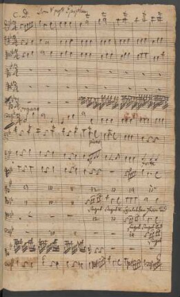 Singet und spielet dem Herrn in euren Herzen; V (4), Coro, orch, bc