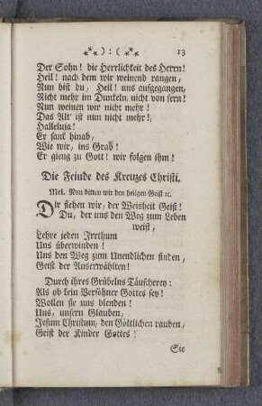 Die Feinde des Kreuzes Christi.