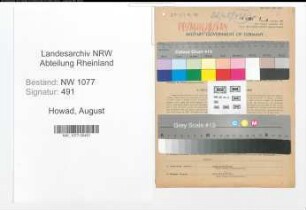 Entnazifizierung August Howad , geb. 06.09.1897 (Polizist)