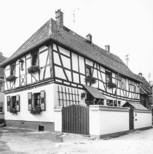 Fachwerkwohnhaus; Seligenstadt, Sackgasse 12