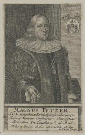 Bildnis des Magnus Fetzer