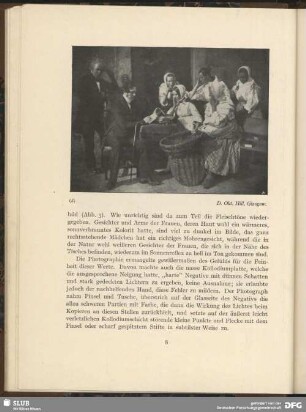[Gruppenbildnis. Herren in Schwarz gekleidet, Frauen in Weiß]
