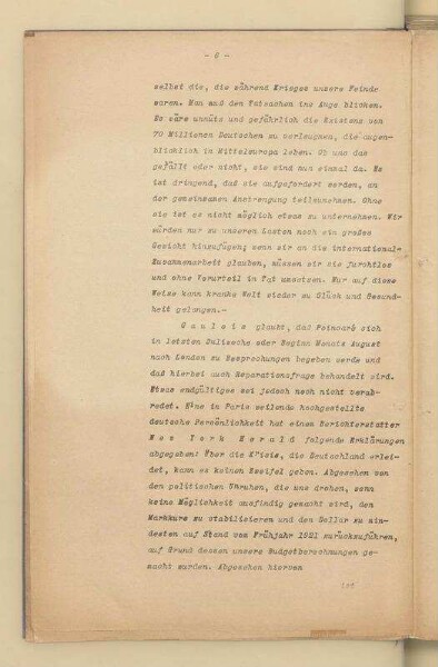 Londoner Ultimatum bis Note vom 12. Juli 1922.- Deutscher Stundungsantrag