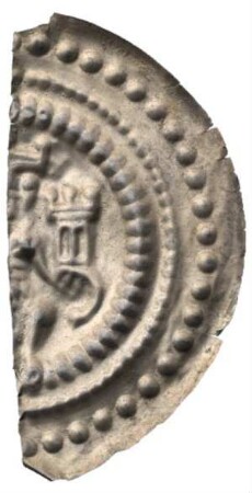 Fundmünze, Brakteat, um 1275