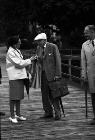 15. Tagung 1965 Physiker; Maikäferrede: Frau ?, Otto Hahn