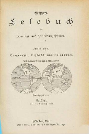 Größeres Lesebuch für Sonntags- und Fortbildungsschulen, 2