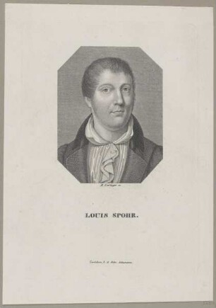 Bildnis des Louis Spohr