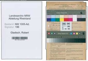 Entnazifizierung Robert Gladisch , geb. 14.06.1907 (Angestellter)