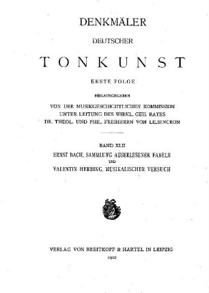 Sammlung auserlesener Fabeln