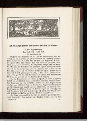 1. Der Regimentsstab