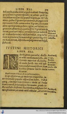 Liber XLI