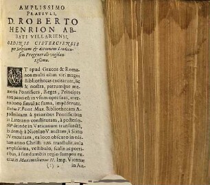 Chronicon Cisterciensis Ordinis a Roberto, abbate Molismensi, primum inchoati, postea a Bernardo, abbate Clarevallensi, mirifice aucti ac propagati