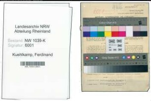 Entnazifizierung Ferdinand Kuehlkamp , geb. 31.03.1914 (Polizist)