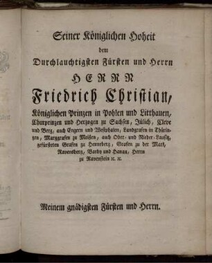 Friedrich Christian