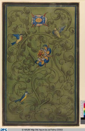 Füllung eines Majolika Ofens Landesmuseum Zürich