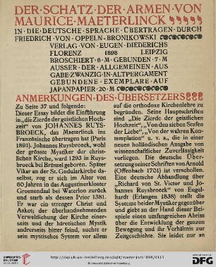 Anmerkungen des Übersetzers