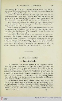 I. Die Schleuder