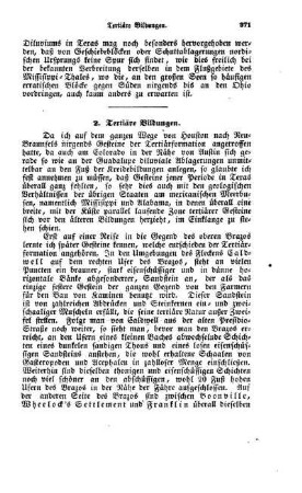 2. Tertiäre Bildungen