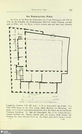 Das Rutowsky'sche Palais