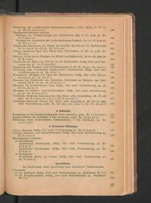 5. Klassische Philologie
