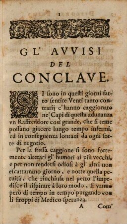 Conclave di Clemente X.