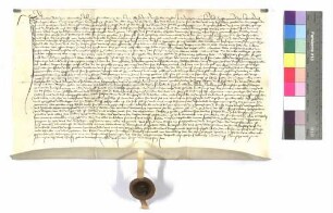 Leonhard Boler von Gerenberg, Gefängnis; Siegel: Bechtold Horneck von Hornberg.